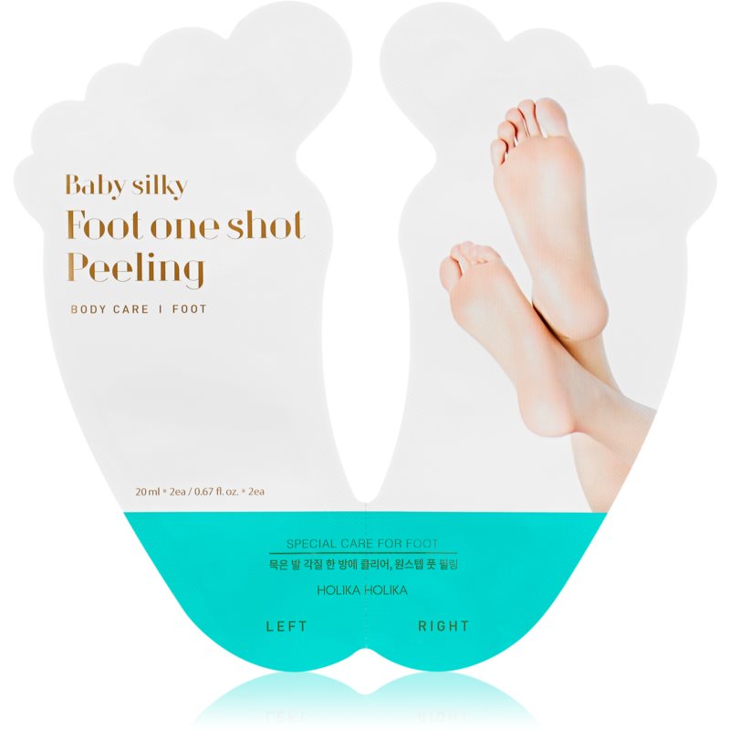 SilkyFoot Holika Holika Holika Holika Baby One Shot Peeling skarpetki złuszczające do stóp