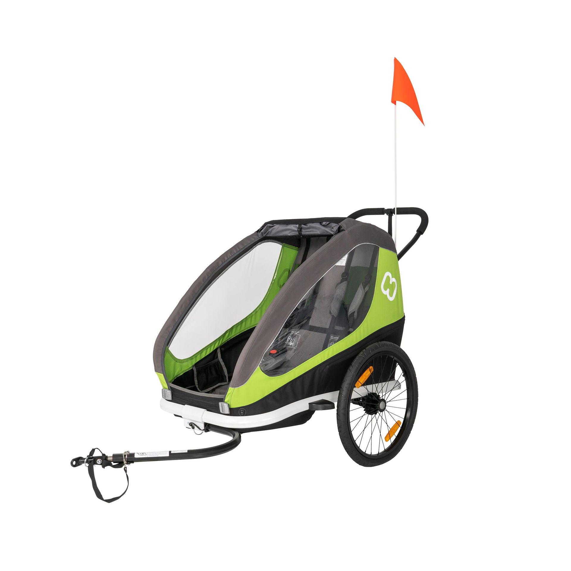 Hamax Traveler Twin Szaro-zielony