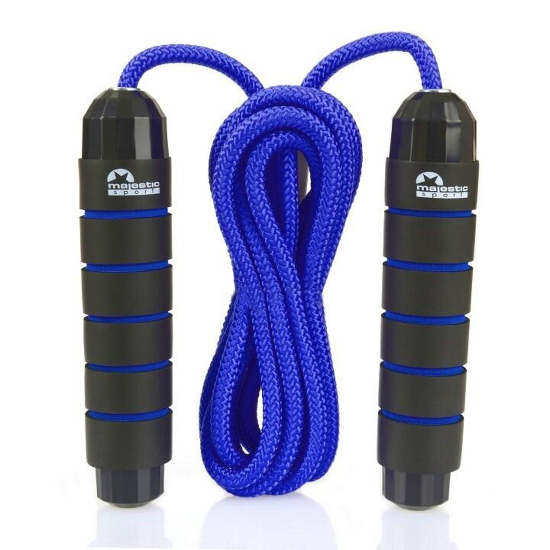 Skakanka sznurkowa fitness Majestic Sport 280 cm
