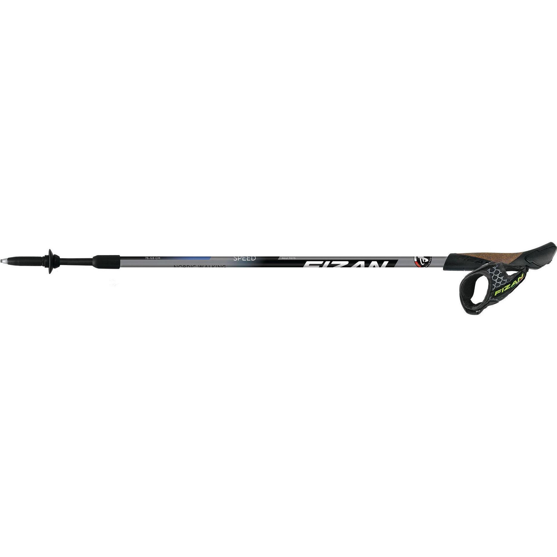Fizan Kije Nordic Walking Speed Black Regulowane