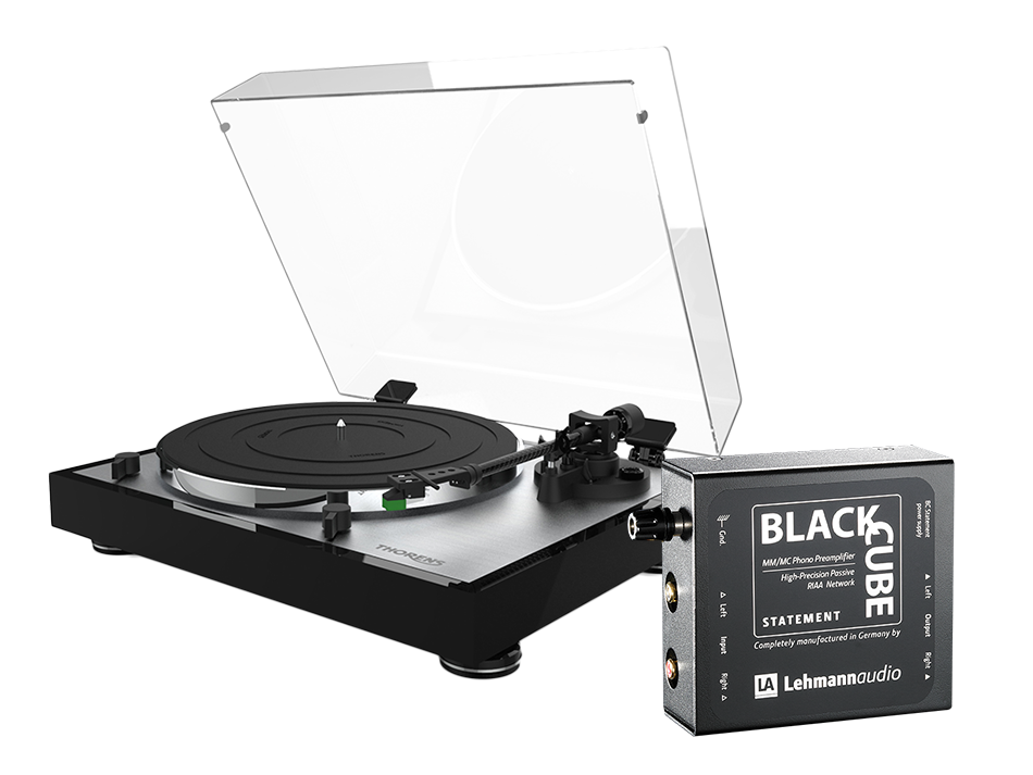 Thorens TD 402 DD + Black Cube Statement