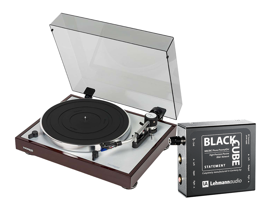 Thorens TD 403 DD + Black Cube Statement