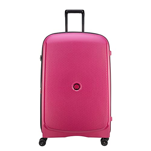 DELSEY PARIS - Belmont Plus - Wytrzymała walizka - 4 podwójne koła - 82,5x52,5x35cm - XL - Raspberry