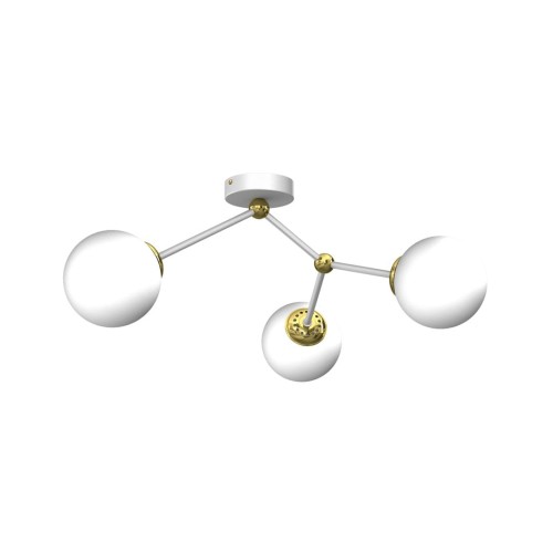 Milagro Lampa sufitowa Lampa podsufitowa LED Ready biała do jadalni MLP7464 MLP7464