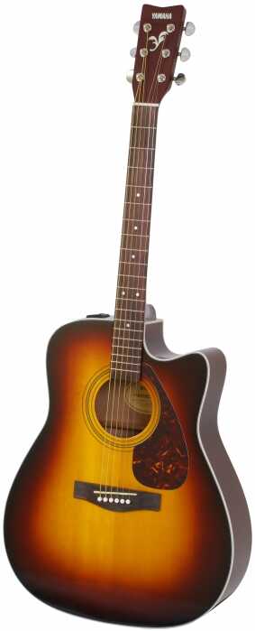 Yamaha FX370C gitara elektroakustyczna z cutaway'em, tobacco sunburst GFX370CTBS