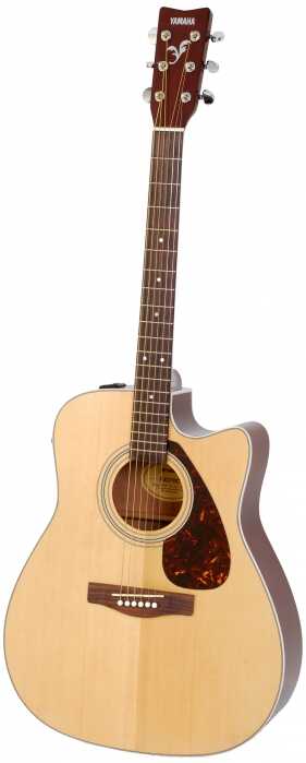 Yamaha FX370C gitara elektroakustyczna z cutaway'em, kolor naturalny (natur) FX370C