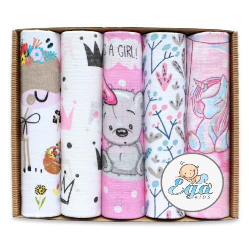 Eco Pieluszki Tetra tetrowe zestaw Ega 5 sztuk