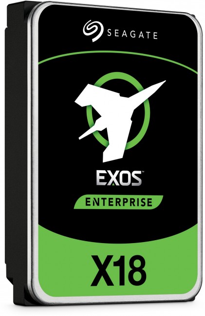 Seagate Exos X18 12TB HDD SATA 7200RPM 256MB cache 512e/4Kn BLK