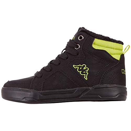 Kappa trampki męskie Grafton, 1133 Black Lime, 37 eu