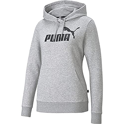 PUMA Damska bluza z kapturem z logo Ess Fl Sweat