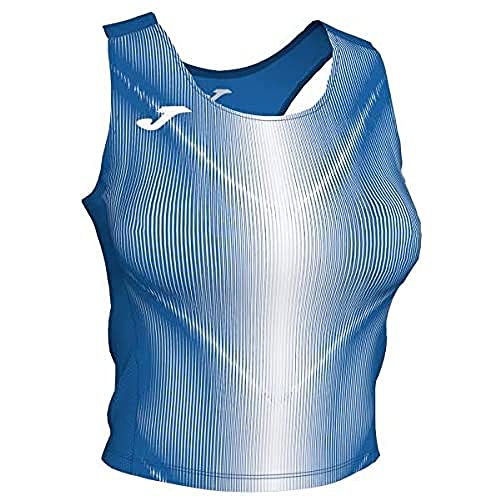 Joma Dziewczęcy damski top Olimpia niebieski niebieski królewski/biały 4XS-3XS