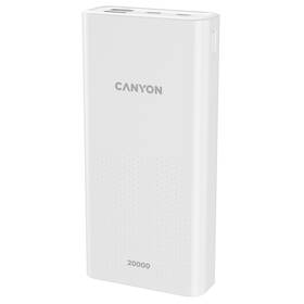 Canyon Powerbank PB-2001, 20000mAh CNE-CPB2001W Biała