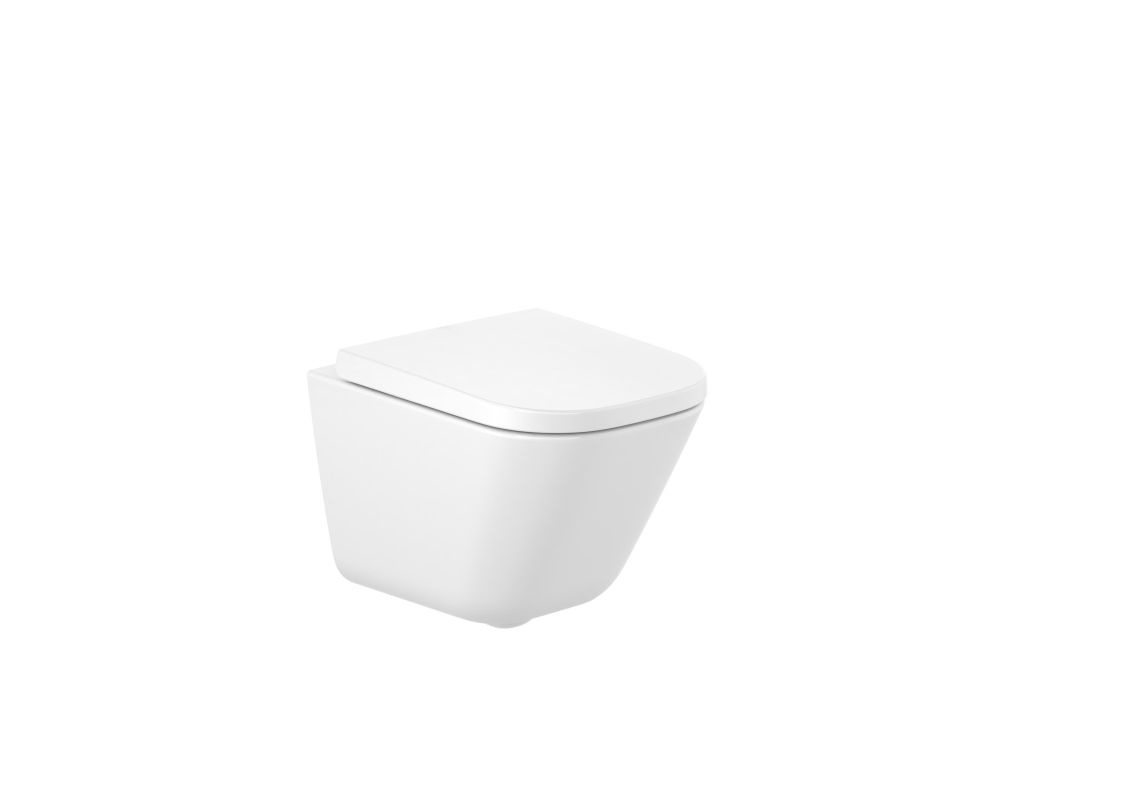 Roca Gap Toaleta WC podwieszana 48x34,7 cm Rimless bez kołnierza biała A34647A000