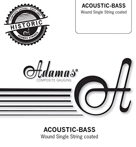 Adamas pojedyncze struny do gitary akustycznej fosforan brąz solidna mosiężna końcówka kulkowa 065 W/1, 65 mm