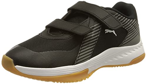 PUMA Unisex dziecięcy Varion V Jr wewnętrzny czółenka buty, Puma Czarny - 32 EU