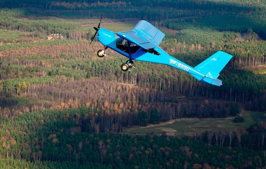 Lot widokowy samolotem - Jura Krakowsko-Częstochowska - 30 minut