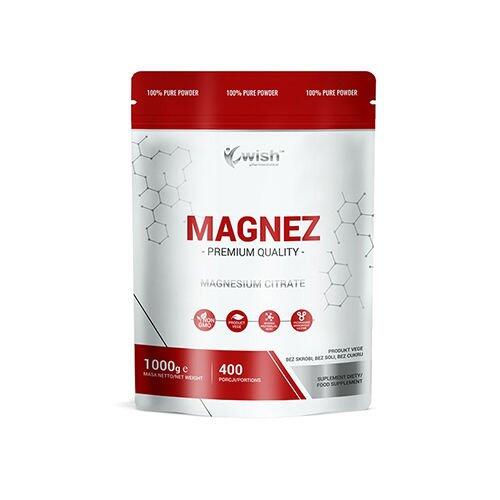 Wish Pharmaceutical Wish Cytrynian magnezu w proszku - 1000 g