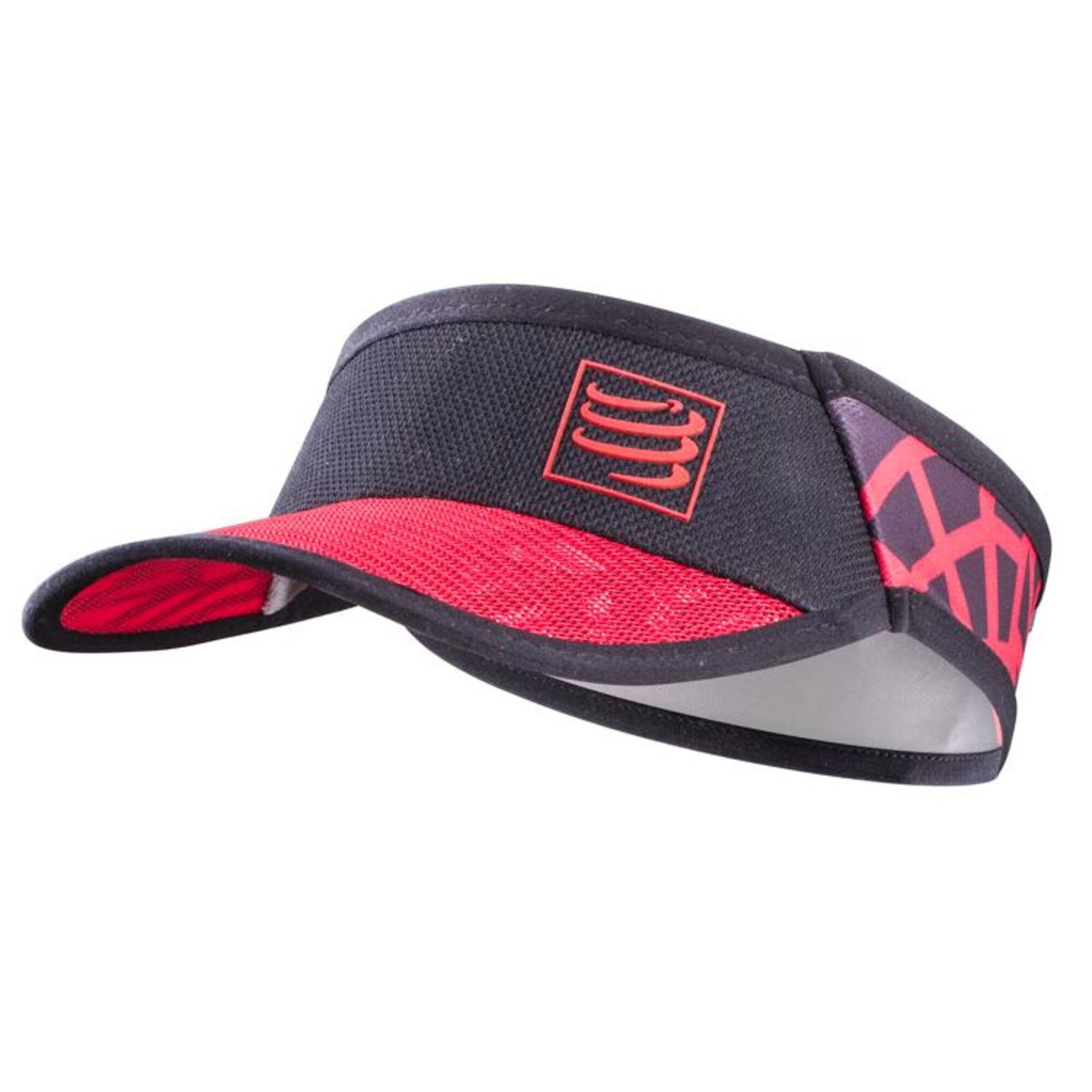 Compressport compress port Spiderweb Visor Ultralight Limited Edition  Running ochrona przed słońcem Running Cap, czarny, jeden rozmiar