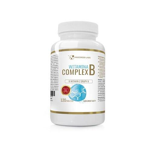 Progress Labs Progress Labs Witamina B Complex - 120 tabletek