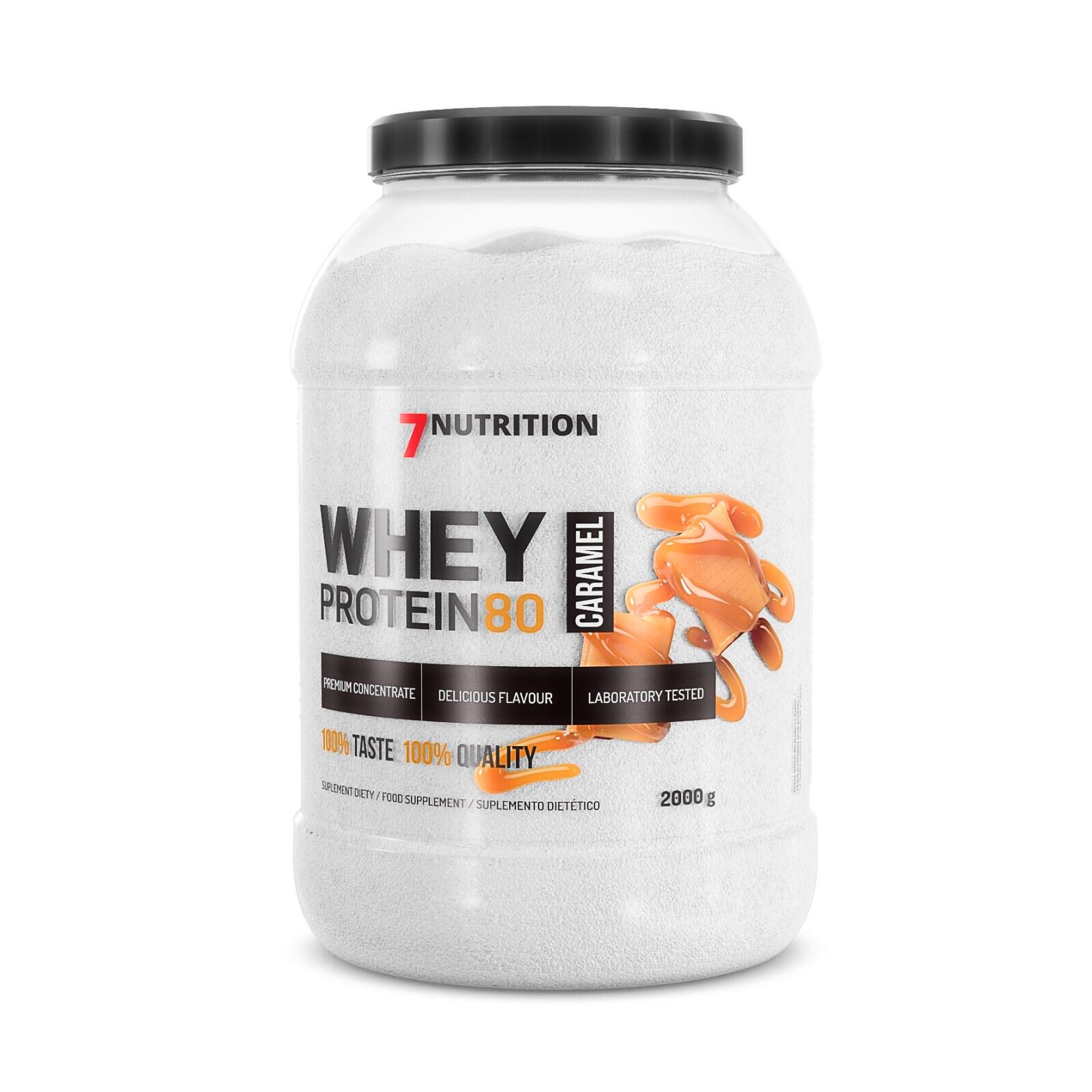 Whey 7 NUTRITION 7 Nutrition Protein 80 2000 g Koncentrat Masa Anabolizm