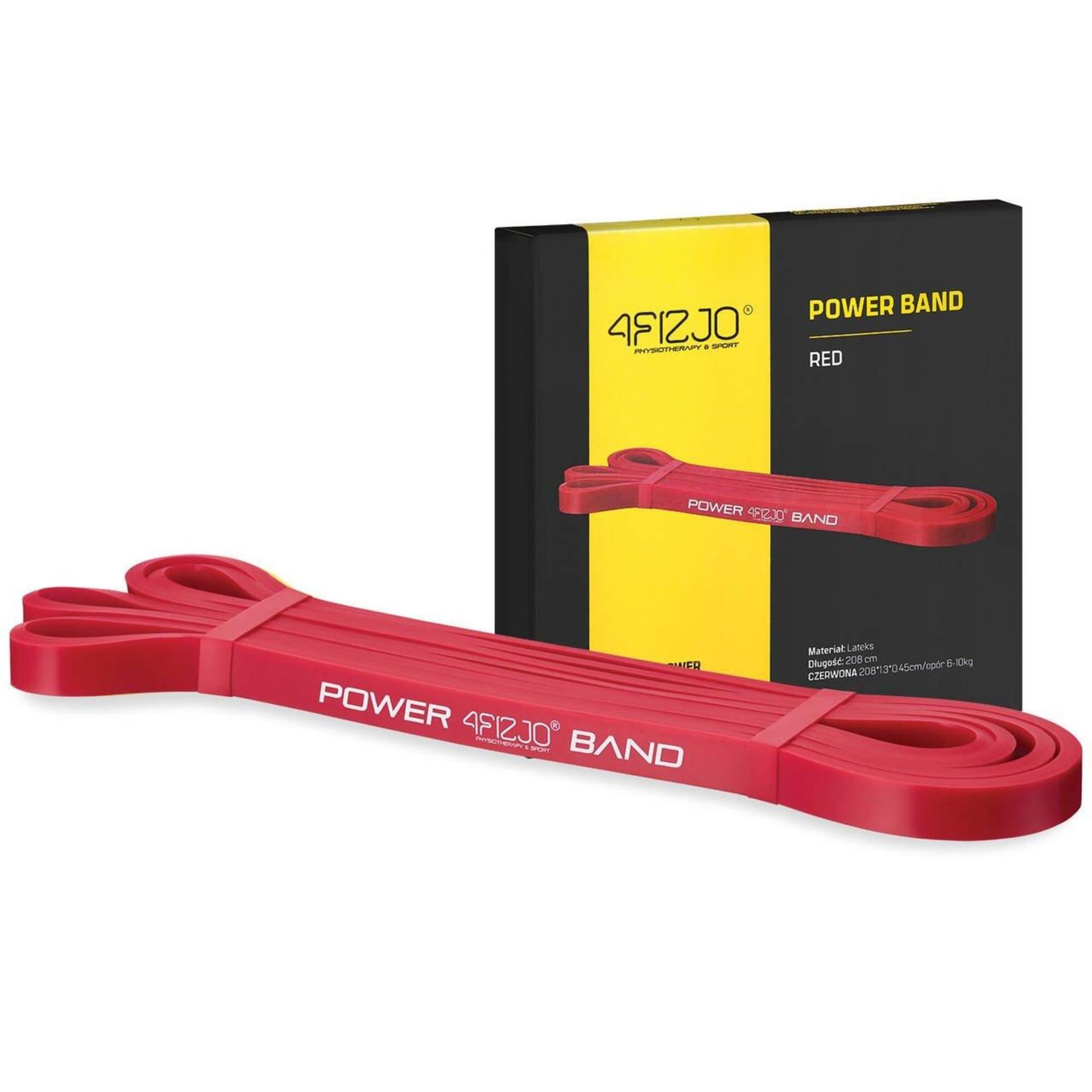 POWER BAND Guma Taśma 6-10 Kg Fitness Do Ćwiczeń