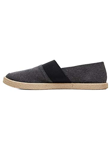 Quiksilver espadryle męskie espadryle, Czarny Solid Black Sbkm, 47 EU