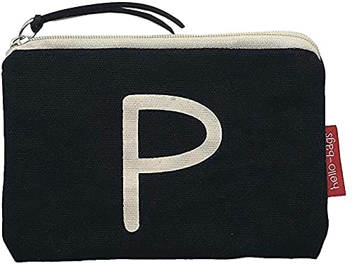 Econanos Hellobags2019 płócienna i plażowa torba na zakupy, 14 cm, czarna (NEGRO)