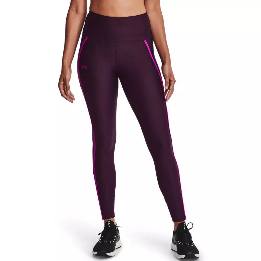 Legginsy damskie Under Armour HG Shine Mesh Leggings PKT NS