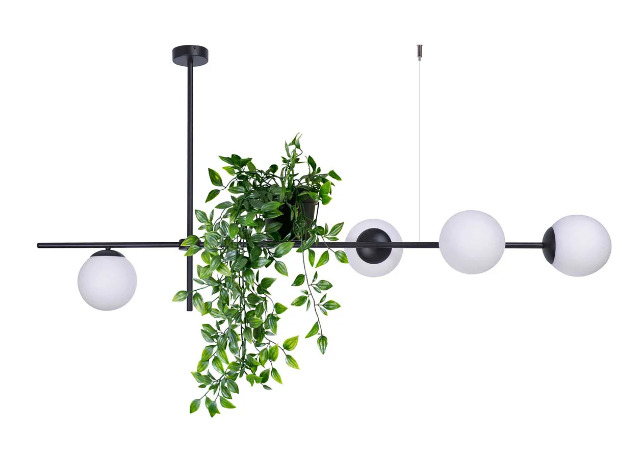 Lampa wisząca z kwietnikiem nad stół G4-A49