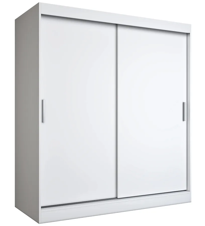 Biała szafa przesuwna 180 cm W8-F90