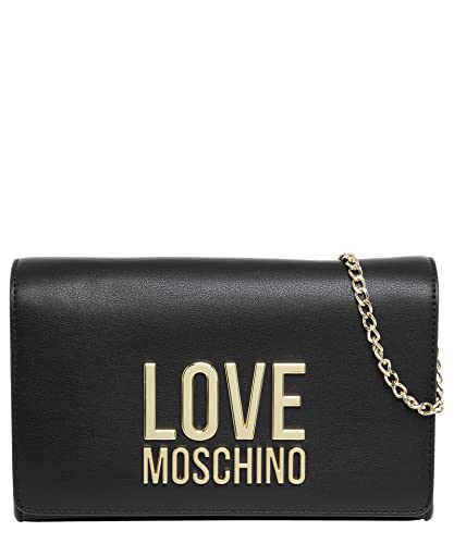 Love Moschino Damska torba na ramię Borsa A Spalla, czarny - jeden rozmiar