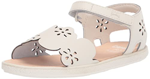 Camper Chłopięcy dziewczęcy K800477 Miko dziecięcy pasek, biały naturalny, 10 UK dziecko