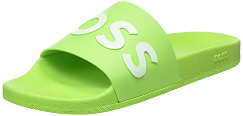 BOSS Męskie klapki Bay_it_Slid_rblg Medium Green317, 48 EU