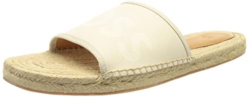 BOSS Męskie espadryle Madeira-S_Slid_jqlg Espadrilles, Open White131, 42 EU