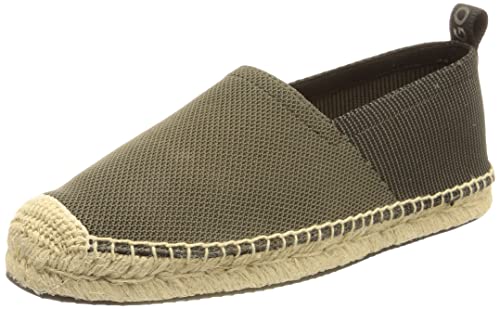 HUGO Męskie espadryle Sannes_slon_hkn, Dark Green303, 44 EU