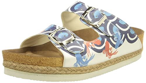 DOGO Damskie sandały Simba espadryle Wedge Sandal, Wielokolorowe, 2 UK