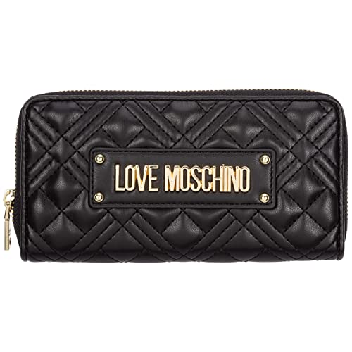 Love Moschino PORTAFOGLI, damski portfel na banknoty, Rosa, Unica