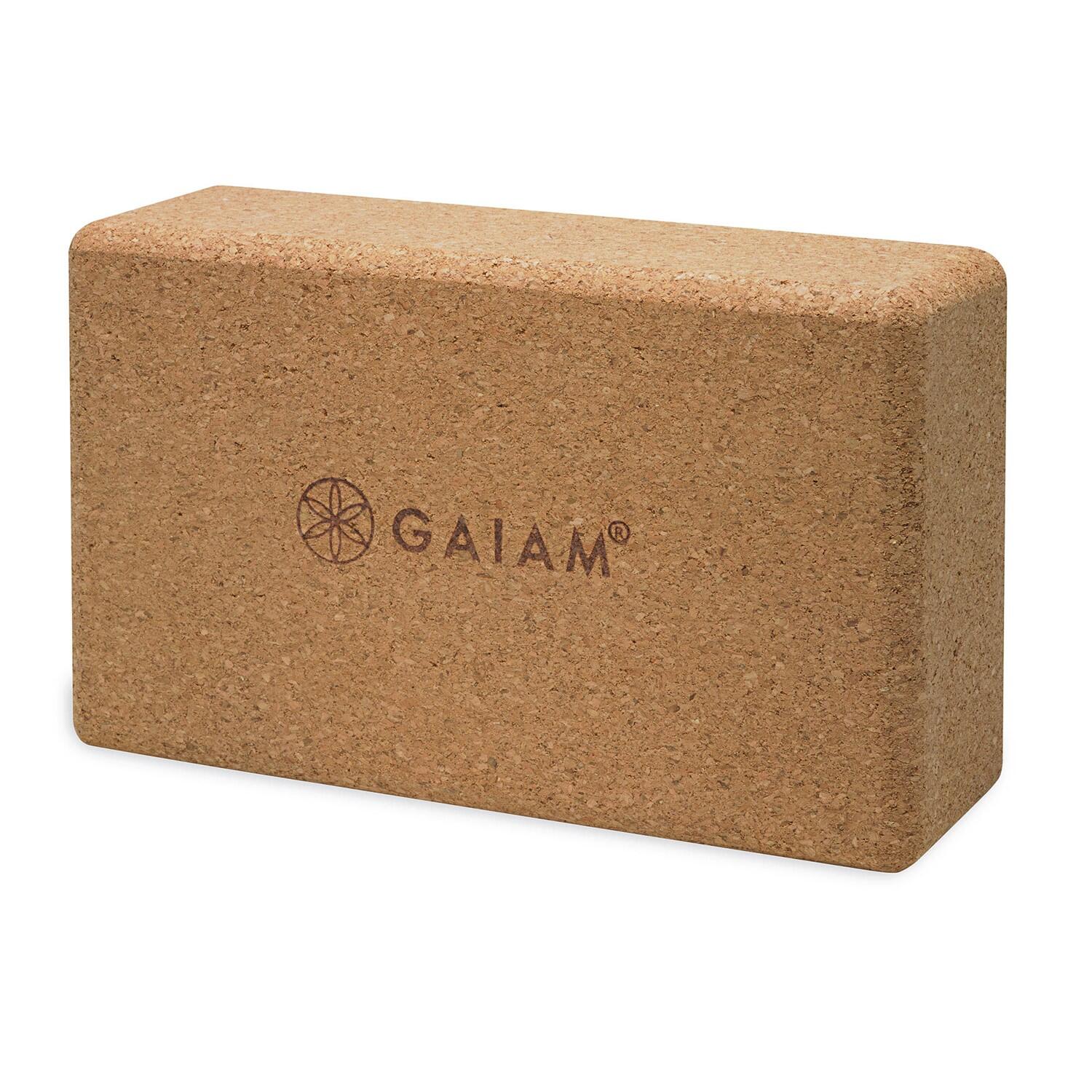 Gaiam Cork Yoga Brick 52292