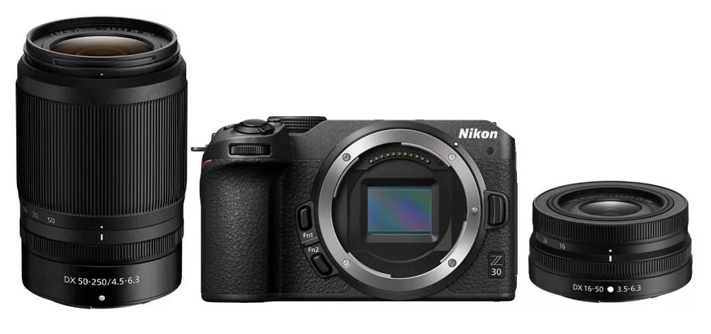 Nikon Z30 + 16-50 + 50-250 