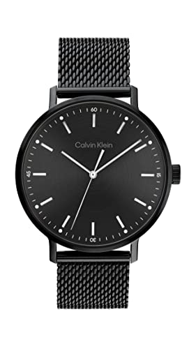 Calvin Klein Męski analogowy zegarek kwarcowy z paskiem ze stali nierdzewnej 25200046