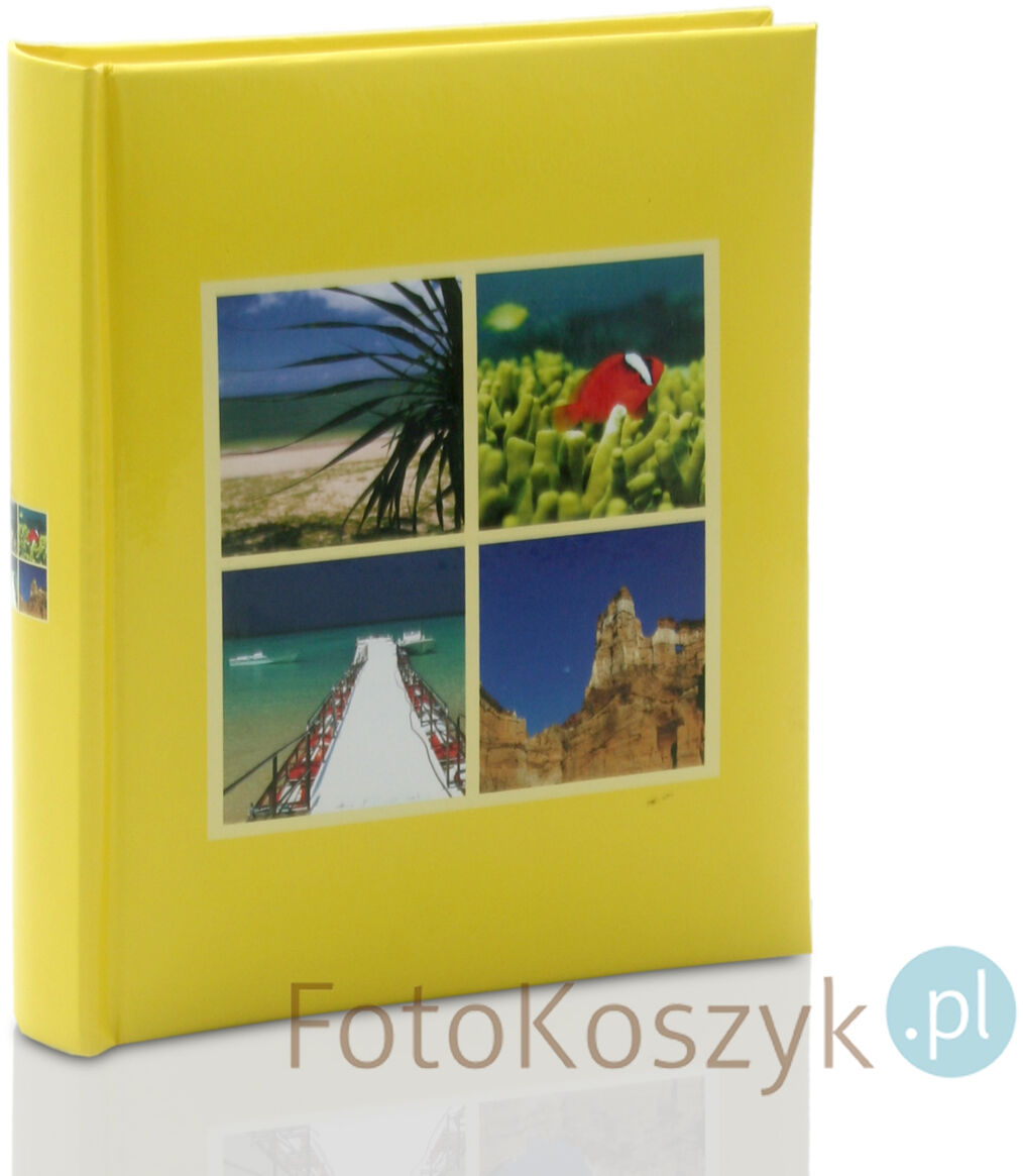 Album wsuwany Assort żółty (50 zdjeć 10x15)
