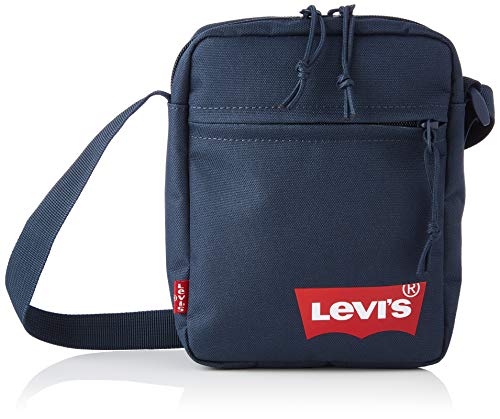Levi's Męskie Banana Sling Seriff Crossbody, 5,5 x 15,5 x 21 cm (szer. x wys. x dł.), niebieski morski, 5.5x15.5x21 centimeters (W x H x L)