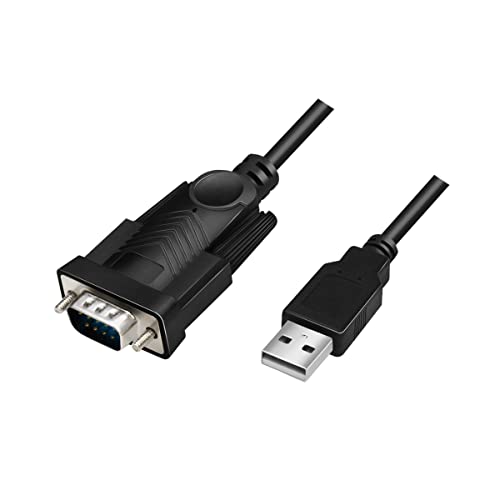 LOGILINK AU0048A USB2.0 cable USB-A/M to DB9/M serial 1.5m Win11