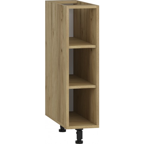 Wąska dolna szafka kuchenna dąb craft VENTO D-20/82 Halmar