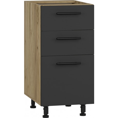 Szafka kuchenna z szufladami VENTO D3S-40/82 Halmar