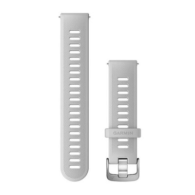 Garmin Silikonowy pasek Venu/Forerunner 645/Forerunner 245/Forerunner 55 - biały [010-11251-9Q] 010-11251-9Q