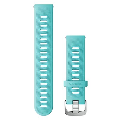 Garmin Silikonowy pasek Venu/Forerunner 645/Forerunner 245/Forerunner 55 - turkusowy [010-11251-9R] 010-11251-9R
