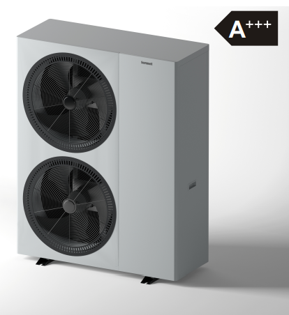 TERMET HEAT PLATINUM 18 KW EVI/DC 3FZ POMPA CIEPŁA TYPU MONOBLOK (sprężarka Panasonic, R32)