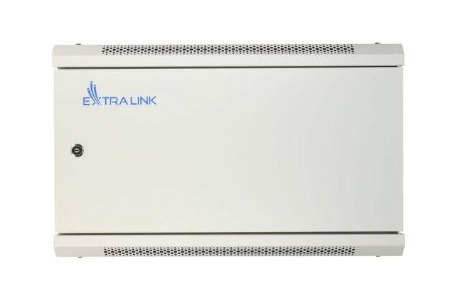 ExtraLink Szafa 6U 600X600 ASP WALL-MOUNTED RACKMOUNT CABINET METAL DOOR GRAY EX.13001 [12105651]