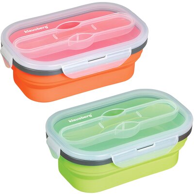 Kinghoff Klausberg Silikonowy składany lunch box klausberg kb-7022 KB-7022